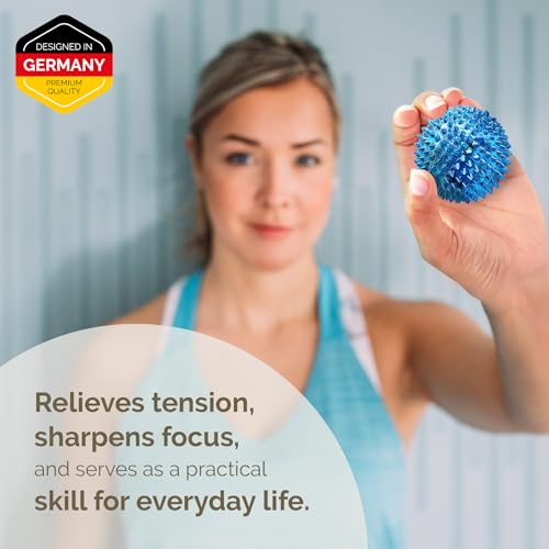 MySkills4Life 2X Spiky DBT Skill Balls | 2inch | Magnetic Stress Relief Balls | Spiky Massage Balls for Relaxation, Tensio...