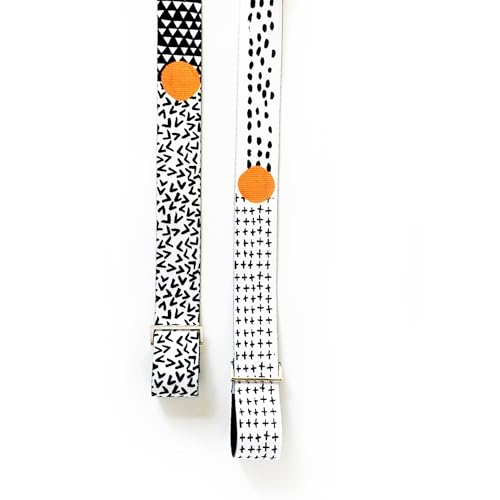 Yune Yoga Bowie Yoga Strap – 68" 100% Cotton Stretching & Carrying Strap with Metal D-Ring – Yoga Accessory for Pilates, F...