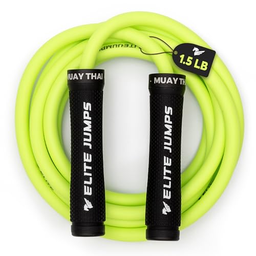 Muay Thai 3.0 Weighted Jump Rope for Men & Women - Professionally Designed for High-Intensity Training | Muay Thai, MMA & ...