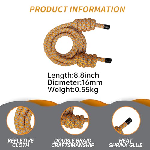 Heavy Weighted Jump Rope for Men and Women, Professional Flow Rope for Fitness, CrossFit, HIIT, Boxing, Night Glow Workout...
