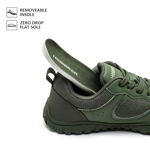 HOBIBEAR Womens Barefoot Shoes | Wide Toe Box | Comfortable Outdoor Sneaker