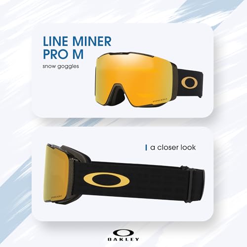 Oakley Line Miner Pro Ski Goggles For Men For Women Microfiber Cloth Bag + BUNDLE with Care Kit