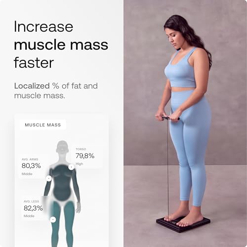 WITHINGS Body Scan - Connected WiFi Scale to Improve Your Health, BIA Personal Scale, Body Composition Analysis, Body Fat,...