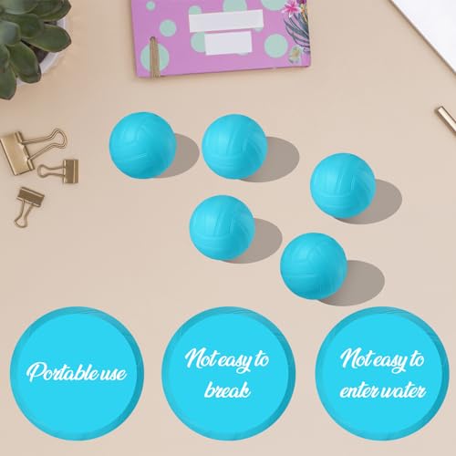 SMAODSGN 20 PCS 4 Inch Mini Volleyball Balls Miniature Volleyballs Roundnet Game Replacement Balls Little Volleyball Gifts...