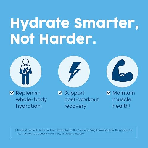 NativePath Native Hydrate Stick Packs with Electrolytes and Amino Acids, Variety Pack, Mixed Berry, Peach Mango, Tangerin...