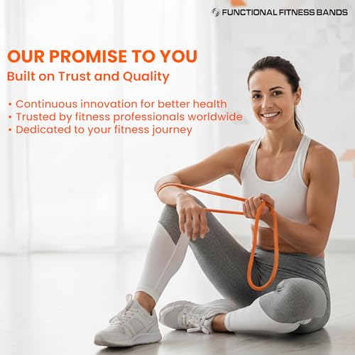 Functional Fitness Pull Up Bands Resistance Bands | Exercise Bands for Working Out | Long Stretch Bands for Exercise, Trai...