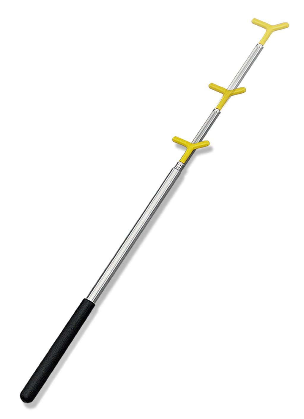 Tess Safety Pole -Smoke Detector and Emergency Exit- Extendable Pole Tester Original - Allows Easy Excess and Monitoring for Life Safety Products -Spellbound