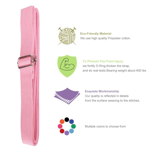 UBING Leg Stretcher, Door Flexibility Trainer, Over The Door Strech Strap for Flexibility, Splits Trainer for Dance Ballet...