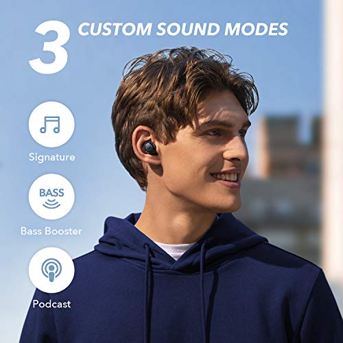 Soundcore by Anker Life A1 True Wireless Earbuds, Powerful Customized Sound, 40H Playtime, Wireless Charging, USB-C Fast C...