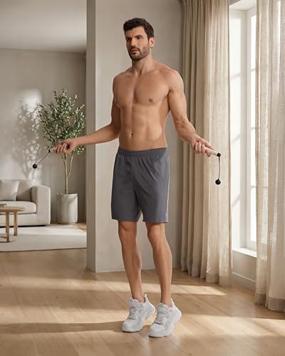 BetterMe Cordless Jump Rope with Counter - Tracks Jump Count & Workout Duration - Height Adjustable Jump Rope for Women an...