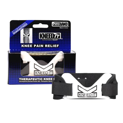 PROBAND - KneedIT - Compression Band for Knee Pain Relief - Helps Relieve Pain & Swelling - For Arthritis, Tendinitis, Ost...