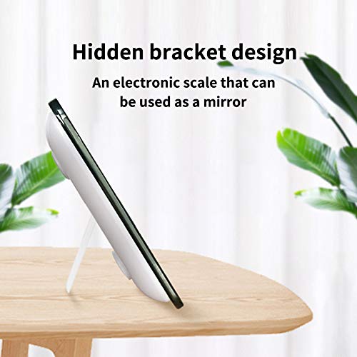Travel Scale for Body Weight, Venugopalan Small Portable Body Weight Scales Digital Bathroom Mirror Scale Mini Electronic ...
