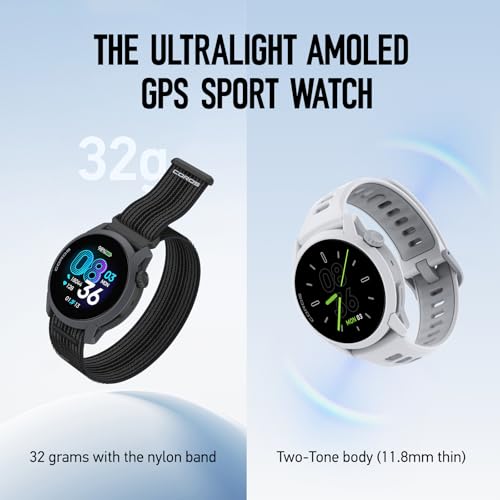 COROS PACE 4 Ultralight Sport GPS Watch, 1.2" AMOLED Touchscreen,19 days of daily use, Voice Features, Advanced Training T...