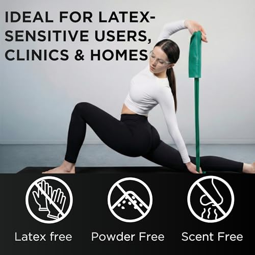 THERABAND Resistance Band 25 Yard Roll, Non-Latex Professional Elastic Stretch Bands for Upper & Lower Body Exercise Worko...
