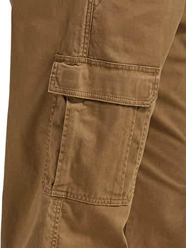 Wrangler Authentics Mens Relaxed Fit Stretch Cargo Pant