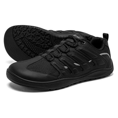 HOBIBEAR Barefoot Shoes Mens | Wide Toe Box | Comfortable Outdoor Minimalist Trail Running Sneaker