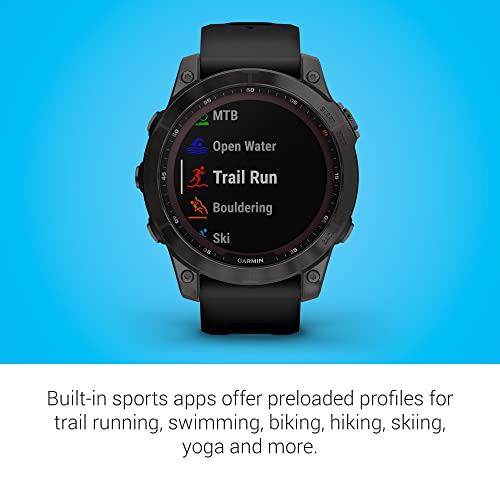 Garmin - fenix 7 Solar GPS Smartwatch 47mm - Slate Gray - 010-02540-10 (Renewed)