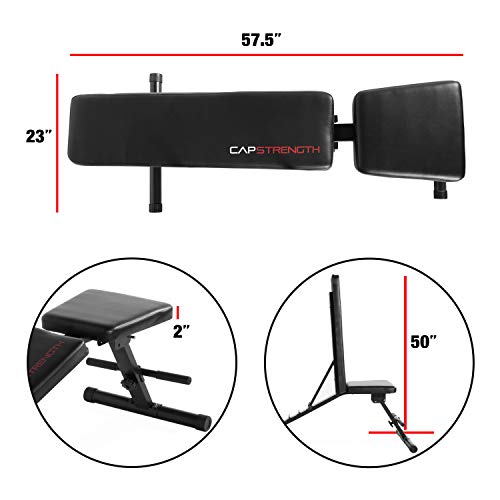 CAP Barbell 150-Pound Dumbbell Set, 24-Inch White Rack & Adjustable Bench Bundle