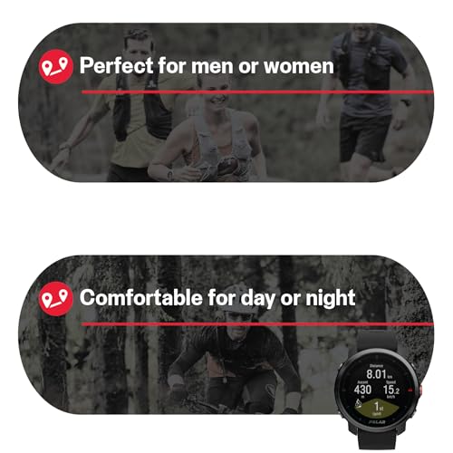 POLAR Grit X - Rugged Multisport GPS Smart Watch - Ultra-Long Battery Life, Wrist-Based Heart Rate, Military-Level Durabil...