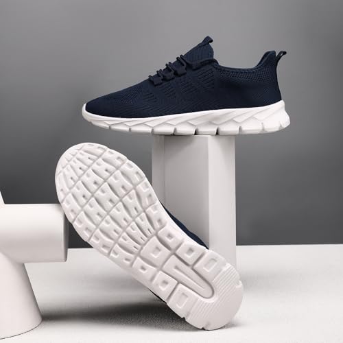 VLHGCG Womens Running Shoes Tennis Slip on Sneakers Breathable Athletic Lightweight Gym Sports Workout Walking Shoes