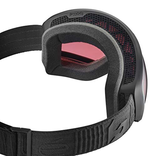 Bollé Laika Matte Black Corp/Vermillon Gun Small-Medium Ski Goggles Unisex