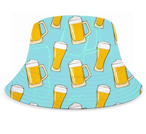 Spanoous Mens Hawaiian Shirts and Shorts Set Funny Hawaiian Shirts for Men Beach Outfits Sets with Bucket Hats