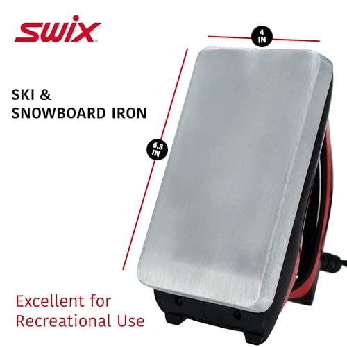 Swix Economy Waxing Iron For Alpine & Nordic Skis - Wax Iron With Temperature Adjustment
