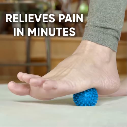 Dr. Cohen’s Heatable Deep Tissue Massage Ball Mini - acuBall Trigger Point Massage Therapy for Myofascial Release - Spiky ...