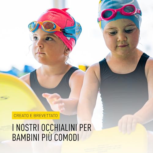 FINIS DragonFly Kids Swim Goggles - Ages 3-6, Adjustable Floating Strap, UV Protection, Anti-Fog