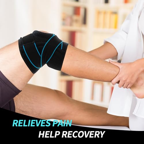 DOUFURT Knee Brace for Women & Men Meniscus Tear, Plus Size Knee Braces for Knee Pain Relief, Arthritis, Compression Knee ...