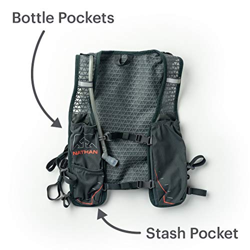 Nathan TrailMix 7L Running Vest for Men & Women, Hydration Vest w/ 2L Bladder Hydration Pack, Water Backpack for Hiking, R...