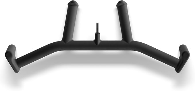 Mikolo 2-in-1 Lat Pulldown Bar, Narrow and Wide Grip Lat Pull Down Attachments for Home Gym,Neutral Grip Cable Machine Att...