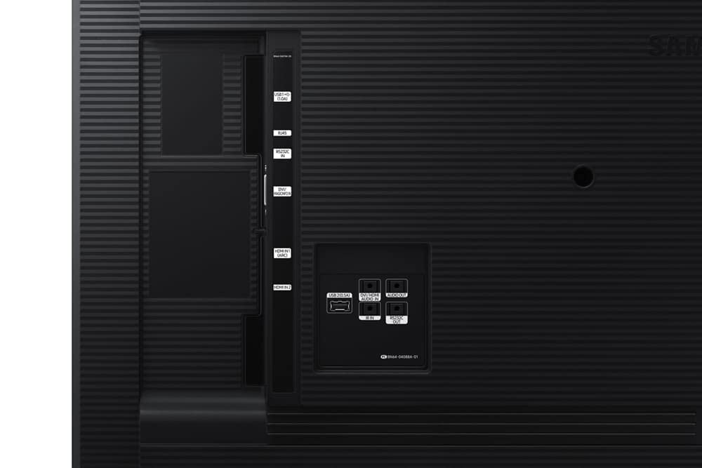 Samsung Business Samsung 65-Inch Commercial 4K Uhd Led Lcd Display, 350 Nit, Black