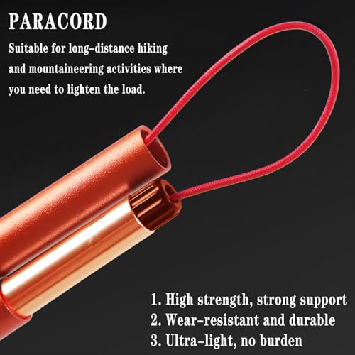 FireHiking Walking Trekking Poles Ultralight 7075 Aluminum Foldable Hiking Poles Portable Compact Walking Sticks
