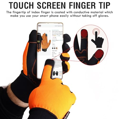 Arsh Sports Waterproof Winter Gloves for Men/Women Warm Thermal 3M Thinsulate -20℉ Windproof Skiing Gloves with Touchscree...