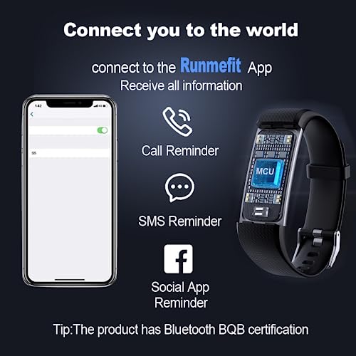 Fitness Tracker with Heart Rate Monitor/Step Counter/Calories, Activity Tracker Smart Watch Sleep Monitor IP68 Health Trac...