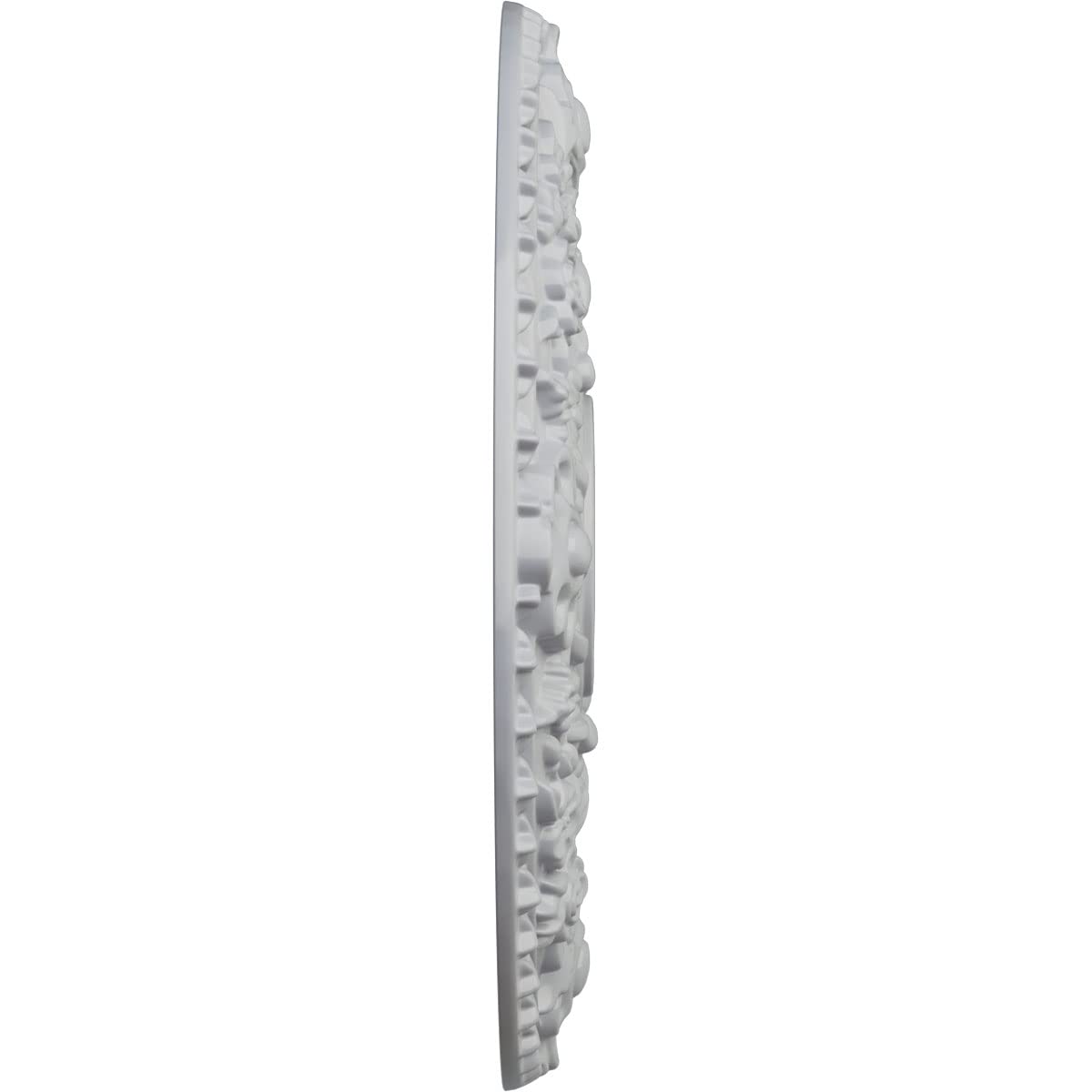Ekena Millwork Cm18Rofrf Rose Ceiling Medallion, Frost