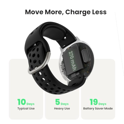 Amazfit Active 2 Sport Smart Watch Fitness Tracker for Android and iPhone, 44mm, 10 Day Battery, Water Resistant, GPS Map...