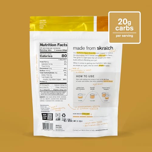 Skratch Labs Hydration Powder | Sport Drink Mix | Electrolytes Powder for Exercise, Endurance, and Performance | Pineapple...