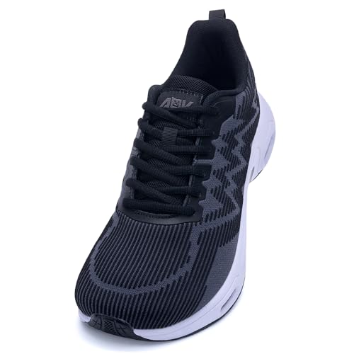 GyeBea Wide Toe Box Shoes Women Arch Support Walking Shoes Plantar Fasciitis Orthotic Tennis Sneakers