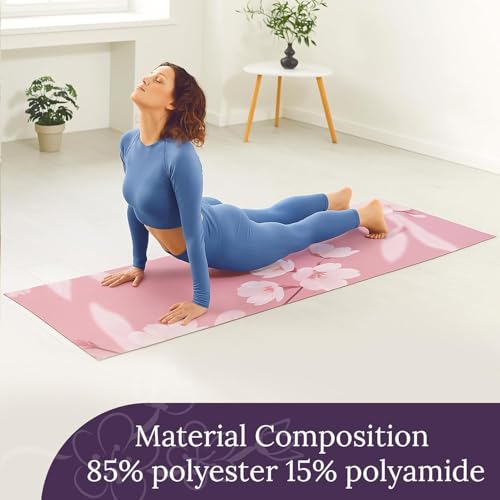 Non Slip Hot Yoga Towel for Yoga | Machine Washable Yoga Towel with Silicone Grip, Quick Drying & Super Absorbent | Multi-...