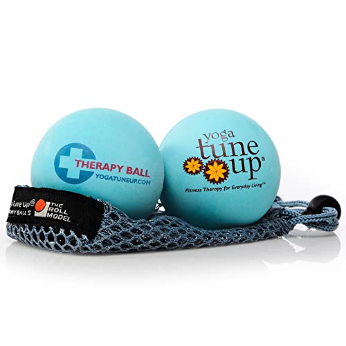 YOGA TUNE UP® Therapy Balls in Tote by Tune Up Fitness - Massage Balls for Trigger Point, Pressure Point & Myofascial Rele...