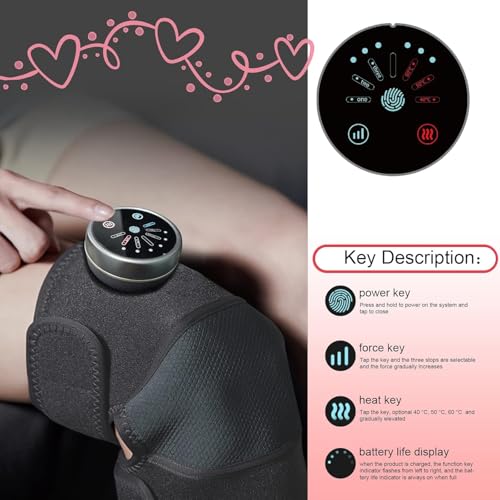 Xllent Knee Massager,Valentines Day Gifts for Her Him,Knee Shoulder Massager with Heating,Gifts for Boyfriend Girlfriend W...