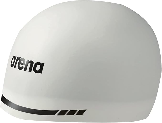 Arena 3D Soft USA Unisex Adult Silicone Swim Cap for Men and Women Swimming Training Racing Bathing Cap Competitive Swimmers