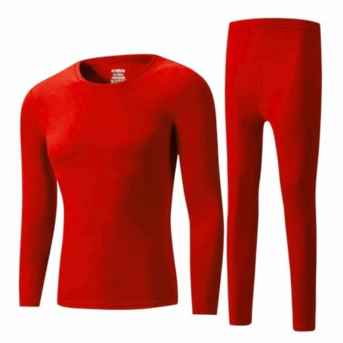 Thermal Underwear Sets for Men Long Johns with Fleece Lined Base Layer Cold Weather High Stretchy Top and Bottom