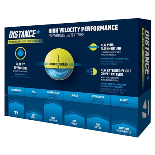 TaylorMade Golf Distance+ Golf Balls