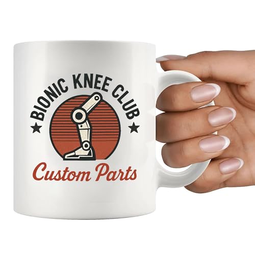 Bionic Knee Club Custom Parts Knee Surgery Recovery Gifts For Patients From Doctor Nurse Replacement Get Well Soon Gifts O...