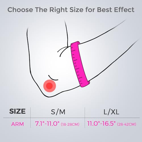 FREETOO Elbow brace for Tendonitis and Tennis Elbow for Women Men, Golfers Elbow Brace for Women for Pain Relief, Adjustab...