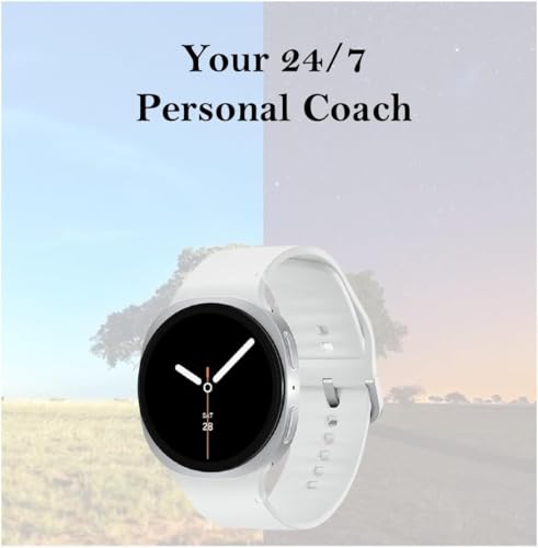 Samsung Galaxy Watch 8 (2025) Bluetooth Smartwatch, Intl Version – Fitness & Sleep Tracking,Heart Rate Monitor, Android Co...