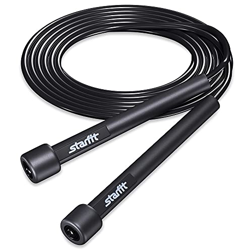 STARFIT Lightweight Jump Rope for Fitness and Exercise, Adjustable Jump Ropes with Plastic Handles, Cardio and Endurance T...